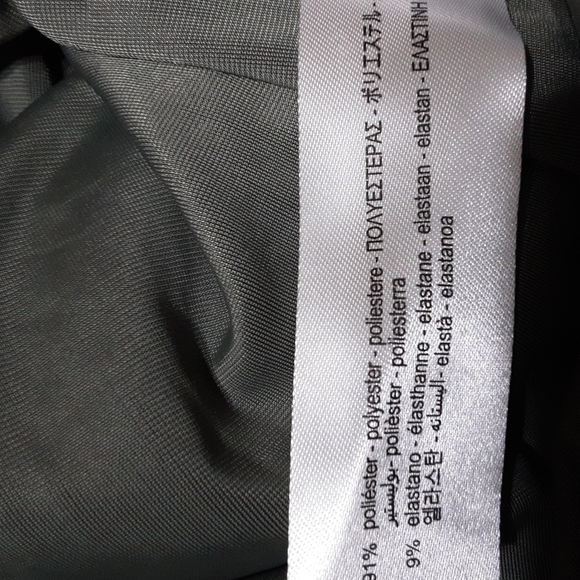 Zara DRAPED MINI DRESS velour animals printed in size S y2k holiday party green - Picture 8 of 9